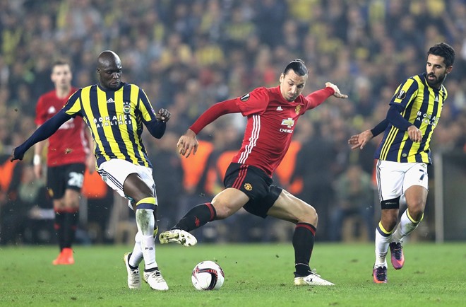 Ibra đang khiến MU xa dần cơ hội vô địch. Ảnh: Internet.