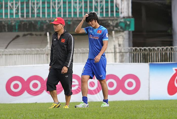 Tuấn Anh vẫn chưa hoàn toàn bình phục chấn thương. Ảnh: SN.