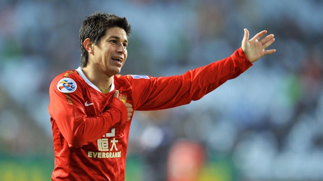 Dario Conca, một trong những cầu thủ Argentina có thu nhập rất cao tại Trung Quốc.