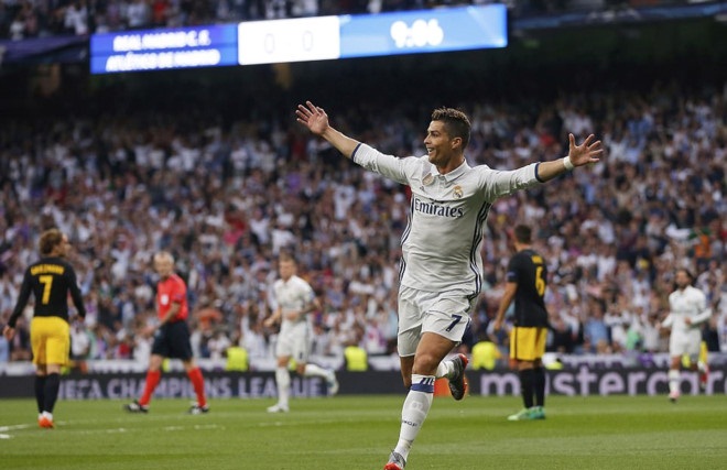 Ronaldo lại đập tan luận điệu, cho rằng anh chỉ là “ngôi sao của trận đấu nhỏ”. Ảnh: Getty Images.