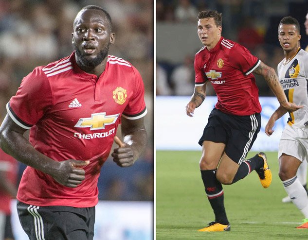 Hai tân binh của MU hè này là Lukaku (cao 1m91) và Lindelof (1m87).