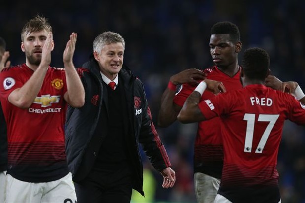 Quỷ đỏ "lột xác" ngay trận ra mắt của HLV Solskjær. Ảnh: Getty Images.