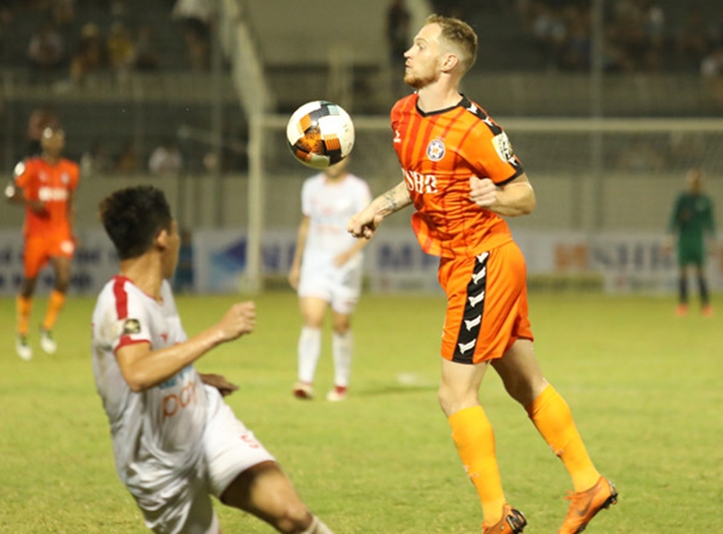 Dominik Schmitt đã chia tay SHB Đà Nẵng.