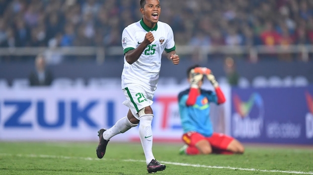 Năm 2016, Indonesia từng đánh bại Việt Nam ở AFF Cup.
