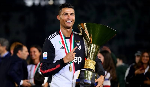  Cristiano Ronaldo trong màu áo Juventus.