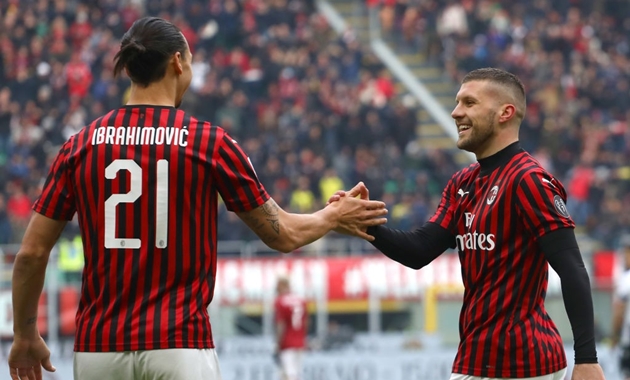 Ante Rebic nhắn Ibrahimovic lên Instagram - Bóng Đá