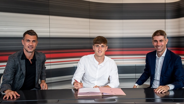 CHÍNH THỨC: AC Milan công bố bản hợp đồng với Lorenzo Colombo - Bóng Đá