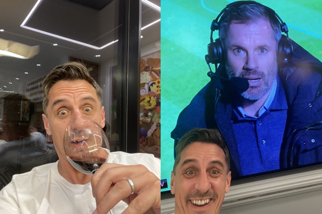 Everton star Richarlison and Manchester United legend Gary Neville troll Liverpool after record defeat to Aston Villa - Bóng Đá