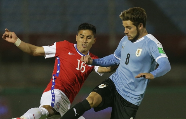 Ảnh trận Uruguay - Chile - Bóng Đá