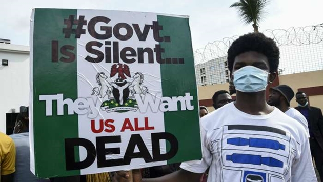 EndSARS: Ozil, Rashford, Rudiger, Kanoute join Nigeria protest against police brutality - Bóng Đá
