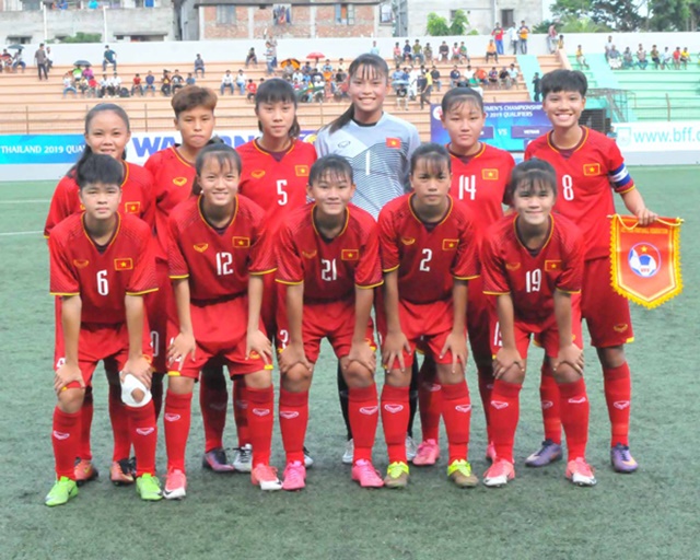 U16 nữ Việt Nam lọt vào vòng hai giải bóng đá U16 nữ châu Á 2019 - Bóng Đá