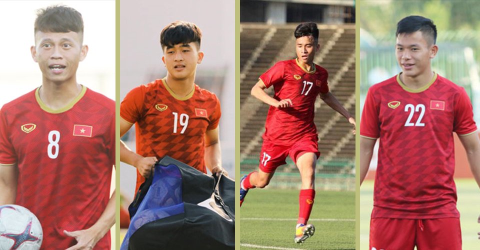 4 gương mặt được tiến cử cho U23 Việt Nam.
