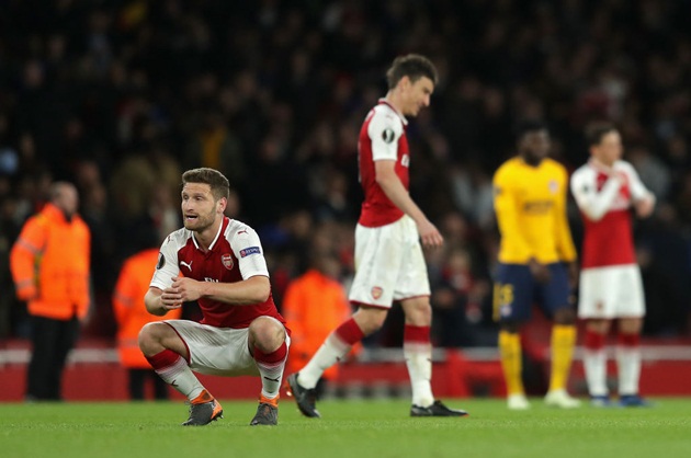 Arsenal đã tự làm khó mình khi để dối thủ cầm hòa 1-1 trong trận lượt đi.