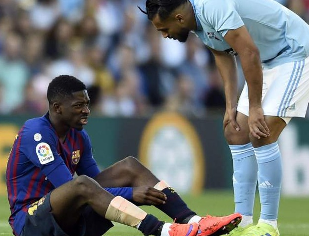 Dembele lại chấn thương - Bóng Đá