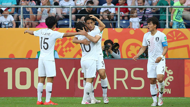 Đánh bại hàng xóm, Hàn Quốc giành quyền vào tứ kết U20 World Cup. - Bóng Đá