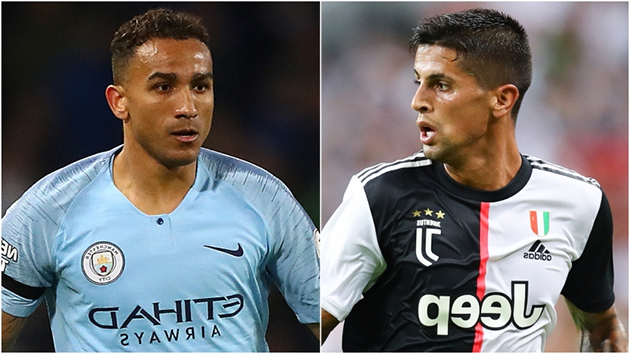 Những thỏa thuận cuối cùng giữa Danilo (trái) và Joao Cancelo (phải) đang được hoàn tất.