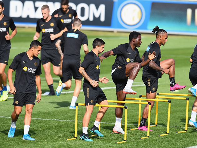 Inter Milan miệt mài tập luyện trong ngày Lukaku trở lại - Bóng Đá