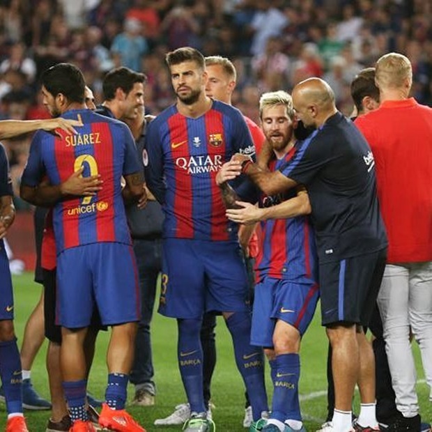 Barca sẽ bảo vệ thành công chức vô địch? Ảnh: Internet.