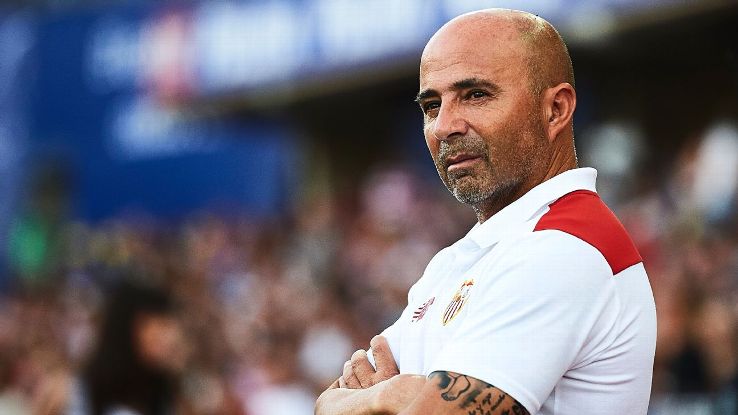 Các CĐV của Sevilla đang trông đợi vào tài năng của Sampaoli.