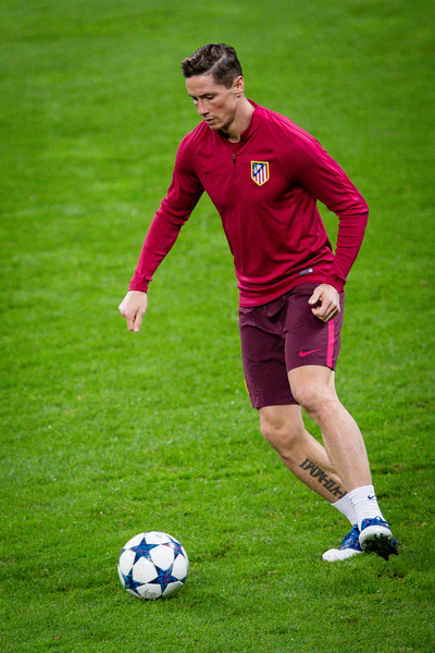 Fernando Torres tập luyện khá tích cực.