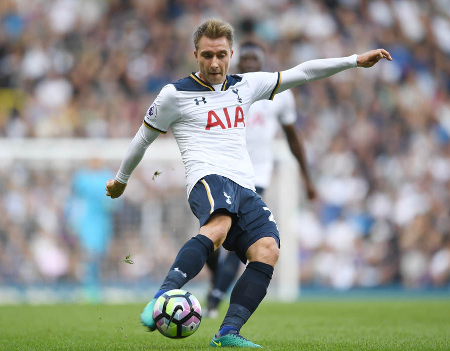 2.  Eriksen (Tottenham) - 96