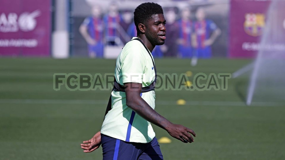 Samuel Umtiti trở về từ đội tuyển Pháp.