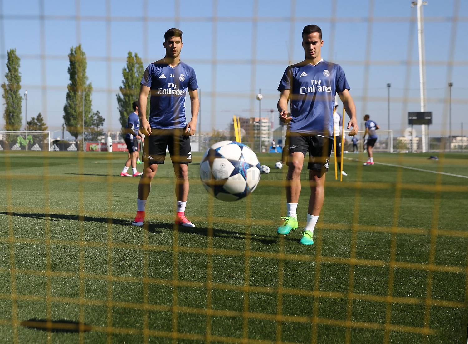 Buổi tập của real - Bóng Đá