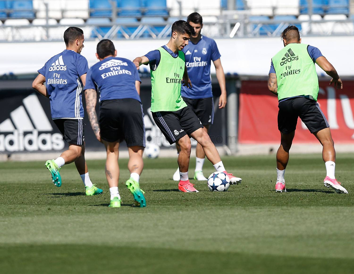Buổi tập của real - Bóng Đá