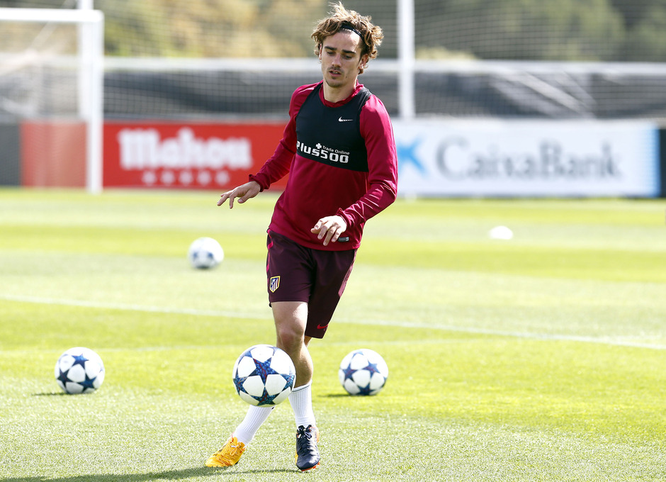 Griezmann là niềm hi vọng trên hàng công của Atletico.