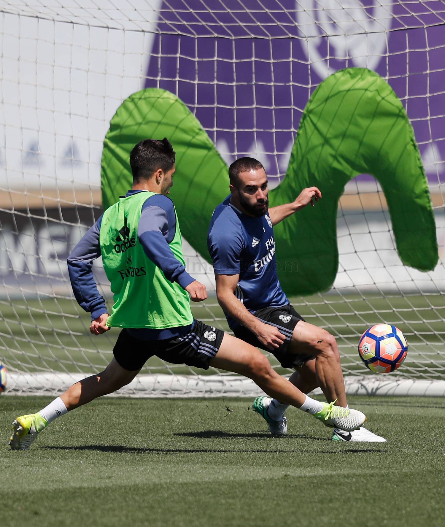 real tập luyện - Bóng Đá