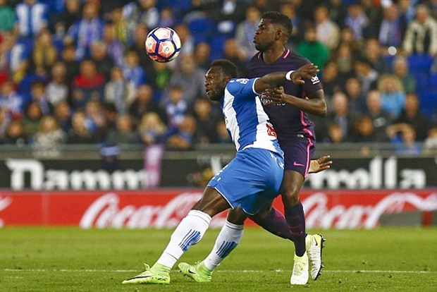 Espanyol chơi rất tốt trong hiệp một.