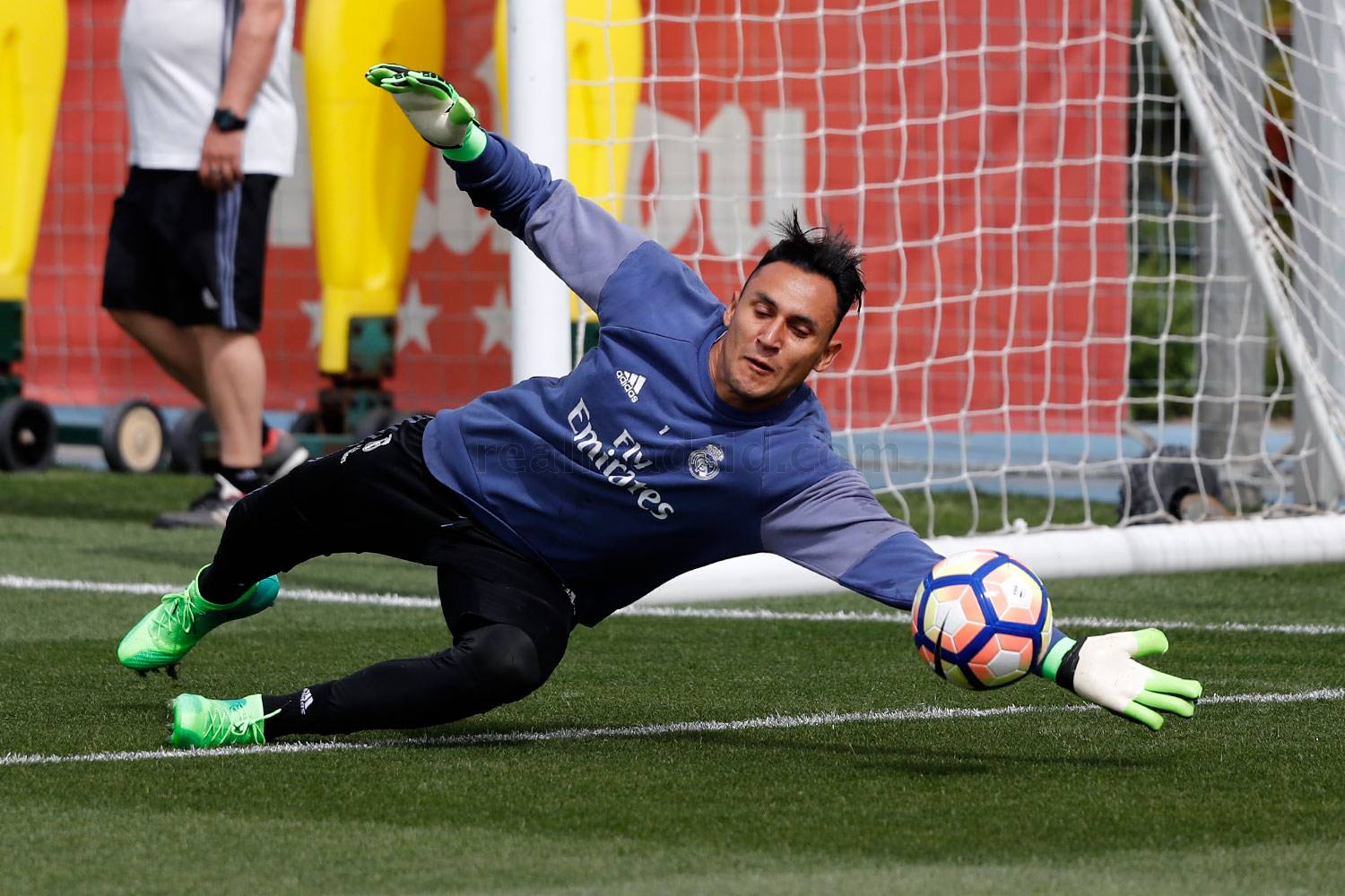 Buổi tập diễn ra trong bầu không khí thoải mái.