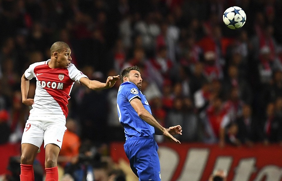 Mbappe chơi rất nỗ lực.