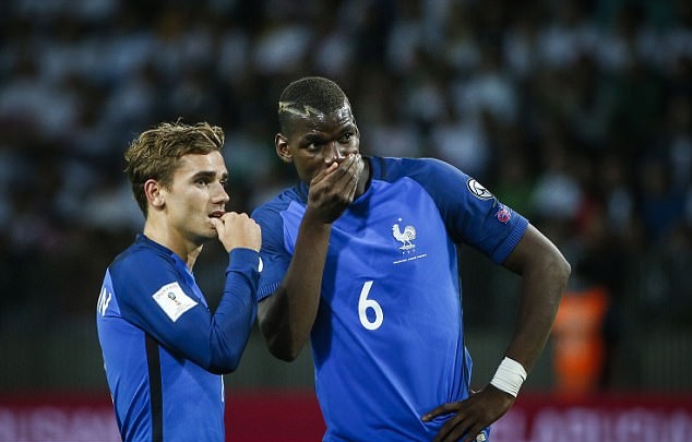 Anh và Pogba là đôi bạn thân.