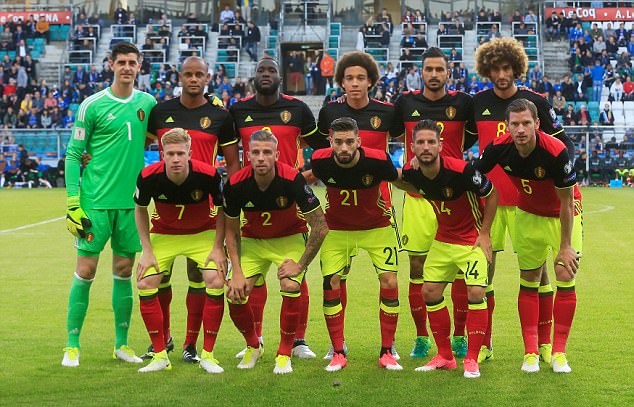 Bỉ đang sở hữu lực lượng đồng đều.