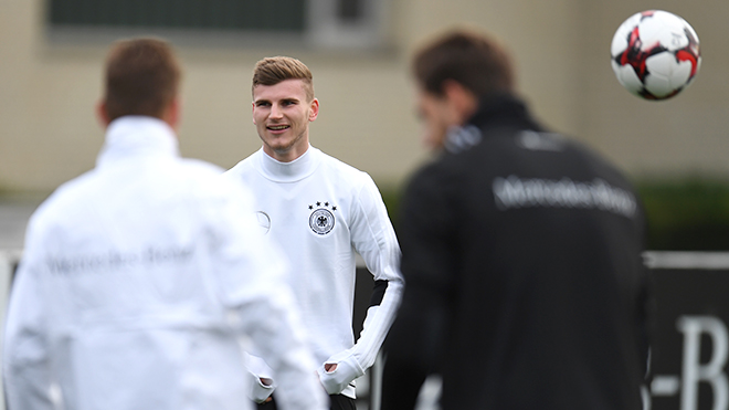 Timo Werner - Đức: 21 tuổi.
