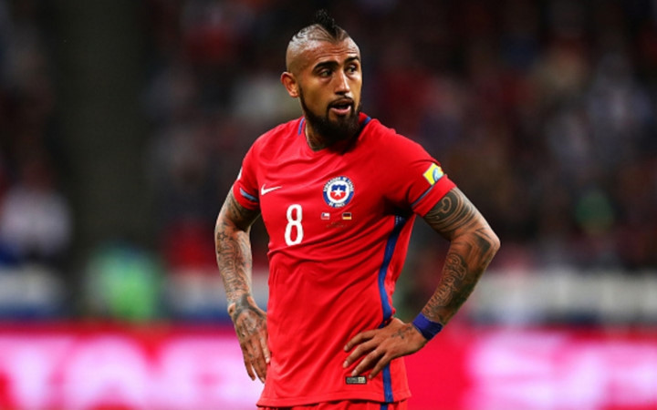 9. Arturo Vidal (Chile) – 1 bàn, 1 kiến tạo