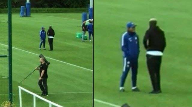 Trước đó đã rò rỉ hình ảnh của Bakayoko ở sân tập của Chelsea.