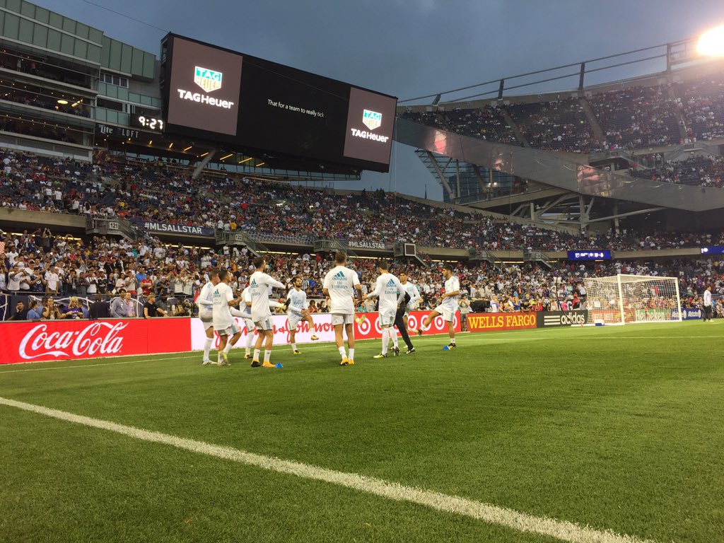 TRỰC TIẾP MLS All-Stars vs Real Madrid: Đội hình ra sân - Bóng Đá