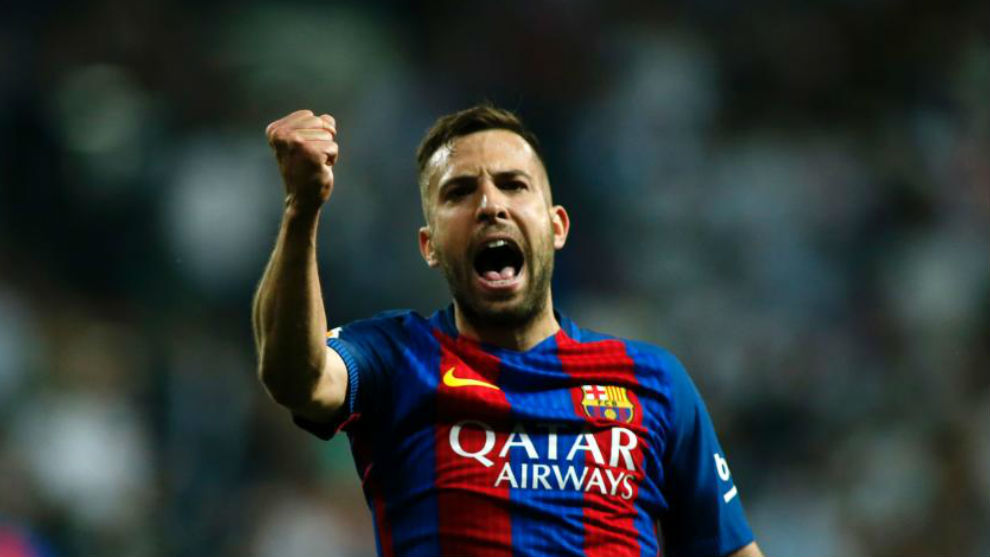Hậu vệ trái: Jordi Alba.