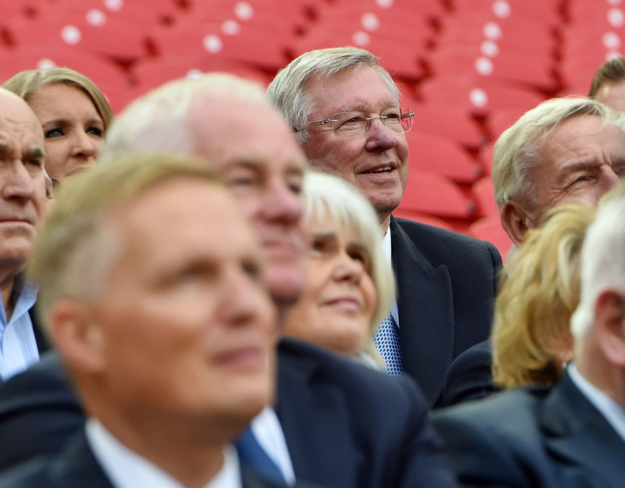 Sir Alex cũng góp mặt trong lễ khánh thành.