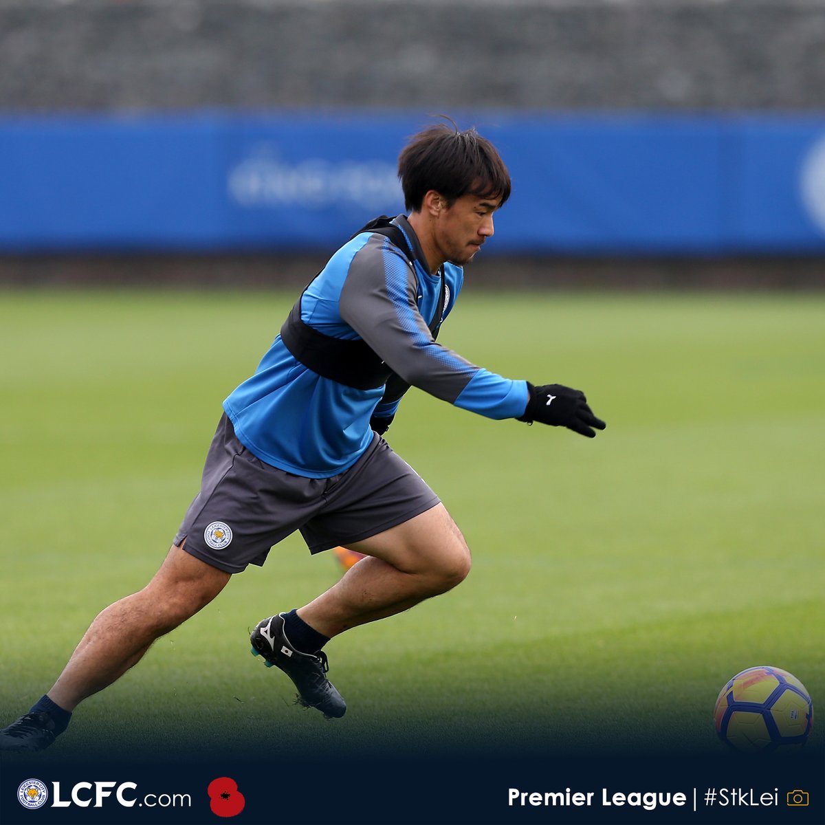 Okazaki là cái tên tập luyện chăm chỉ nhất.