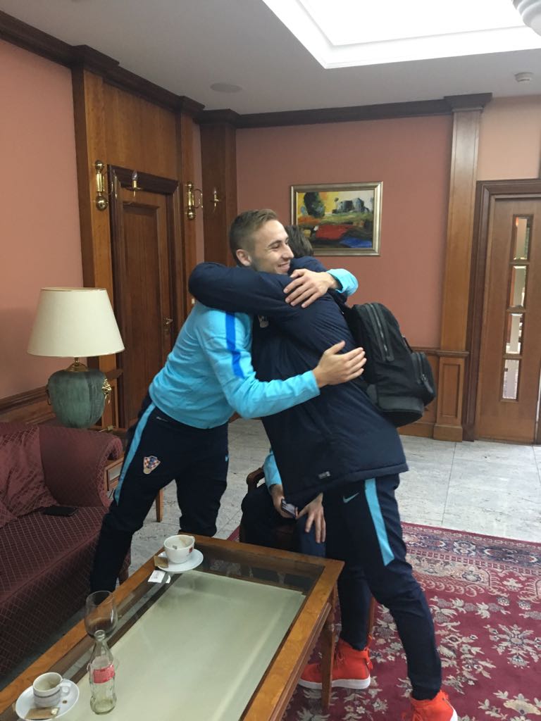 Họ tỏ ra đoàn kết trước lượt trận quan trọng này.