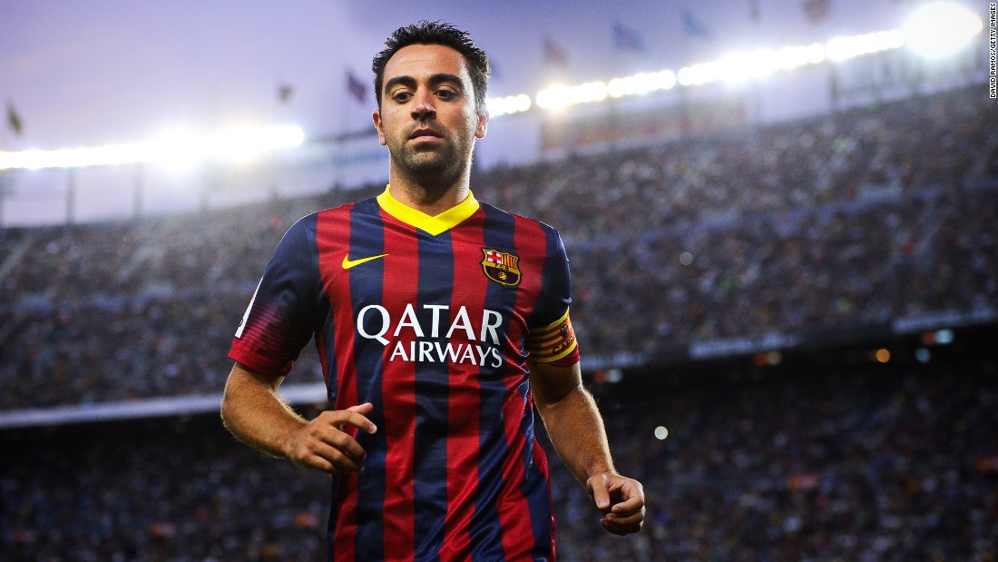 Xavi thời kỳ đỉnh cao đã gặt hái rất nhiều danh hiệu trong màu áo Barca.