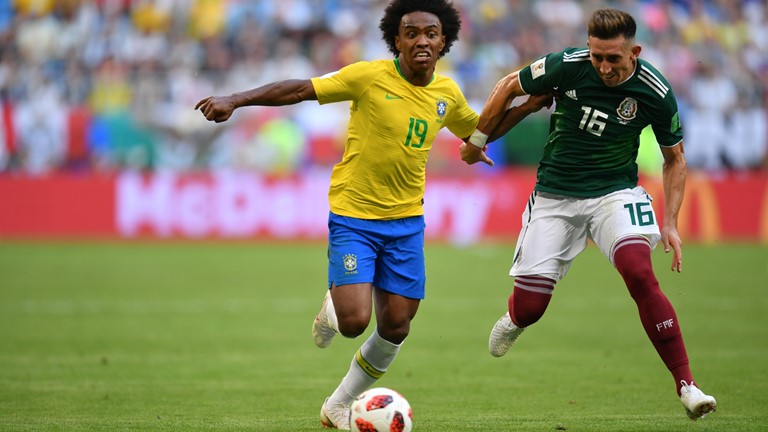 TRỰC TIẾP Brazil 1-0 Mexico: Willian lên đồng (Hiệp hai) - Bóng Đá