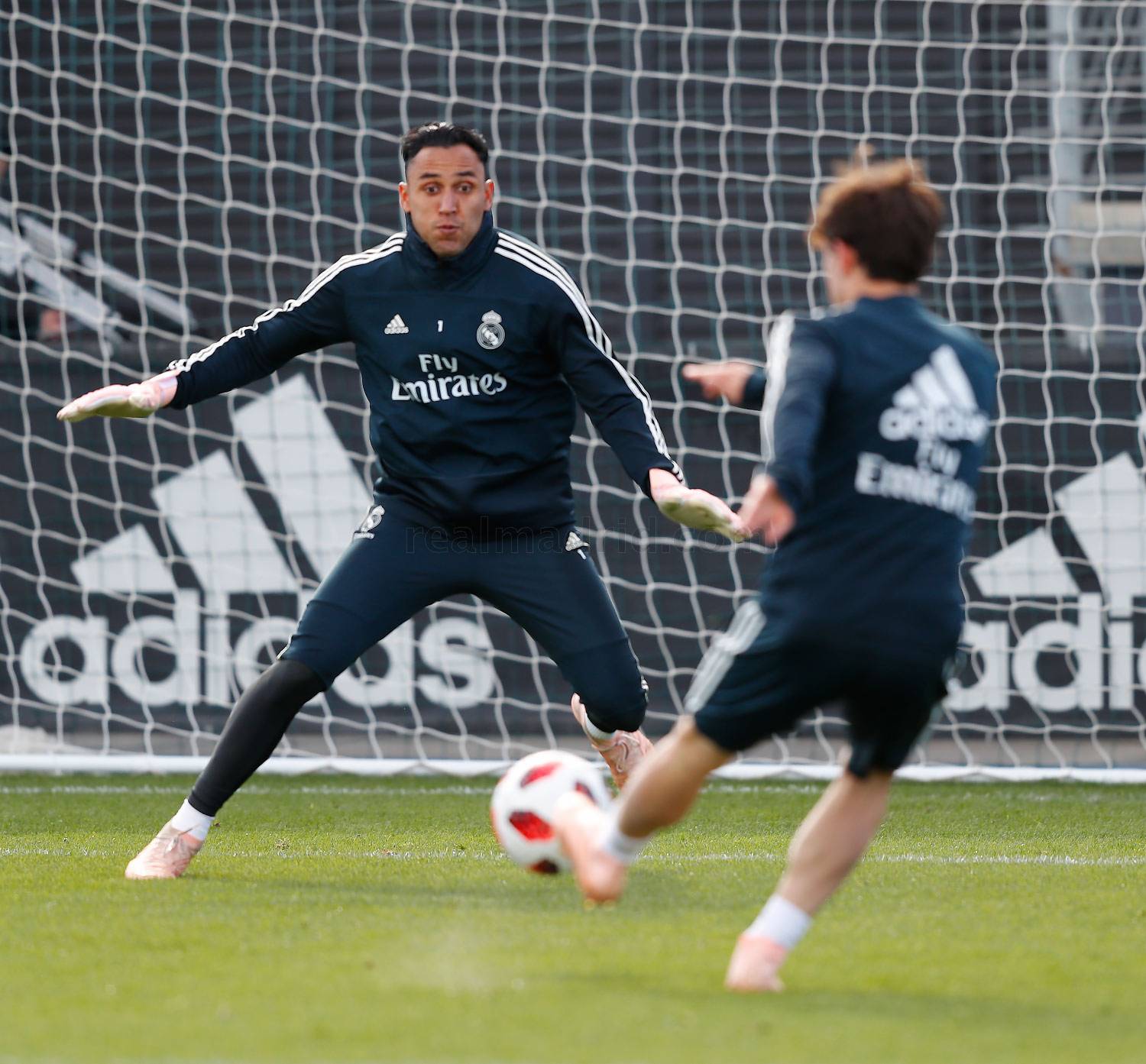 Buổi tập của các cầu thủ Real vắng khá nhiều trụ cột.