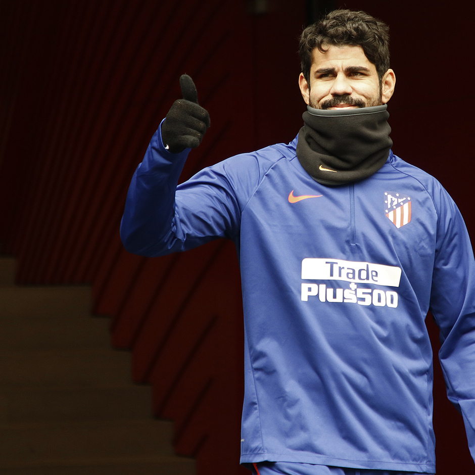 Atletico Madrid tập - Bóng Đá