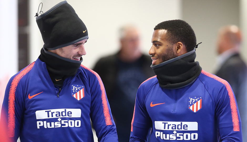 Atletico Madrid tập - Bóng Đá