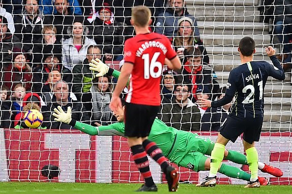 TRỰC TIẾP Southampton 0-1 Man City: David Silva mở tỷ số (H1) - Bóng Đá