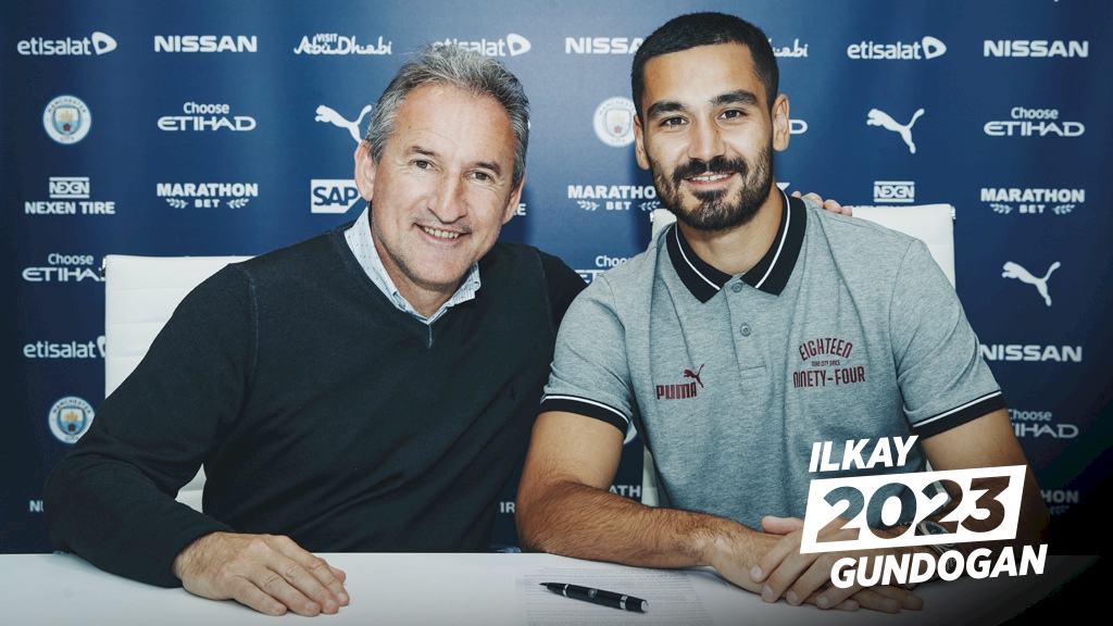 Gundogan gia hạn hợp đồng - Bóng Đá